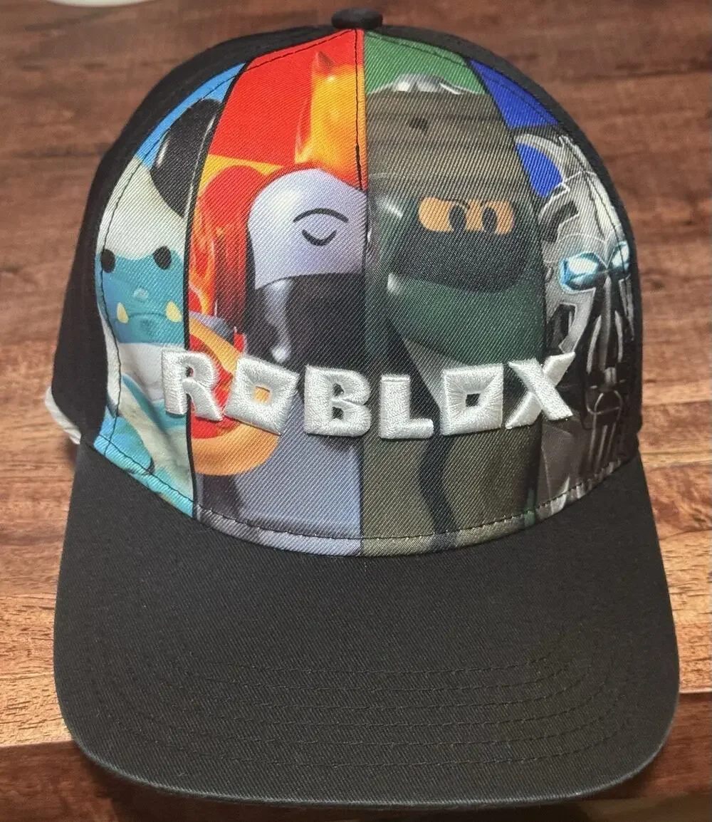 ROBLOX Trucker Ball Cap Adjustable Hat Snapback Size Youth/Teens One Size